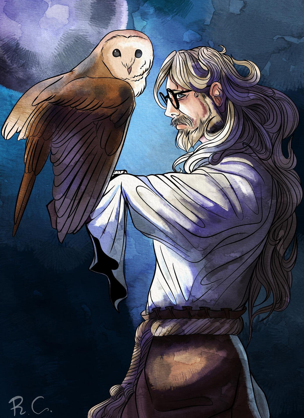 osvald octopath 2 fanart